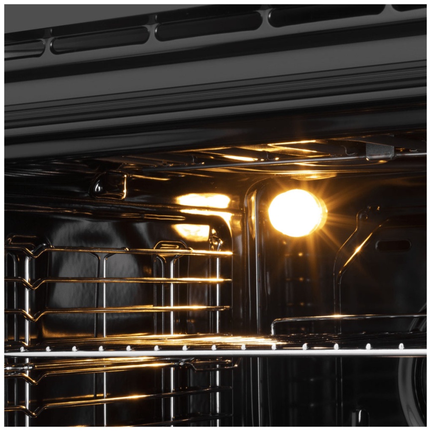 Электрический духовой шкаф Maunfeld AEOH60102S 59 см, 60 л гриль конвекция, серебристый фото 11