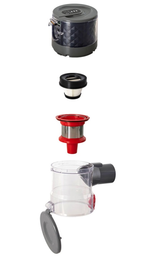 Пылесос вертикальный Endever SkyClean VC-304 (90709) синий/серый фото 7