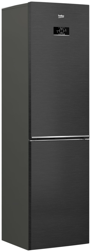 Двухкамерный холодильник Beko B3R0CNK332HXBR No frost, темно-серый фото 3