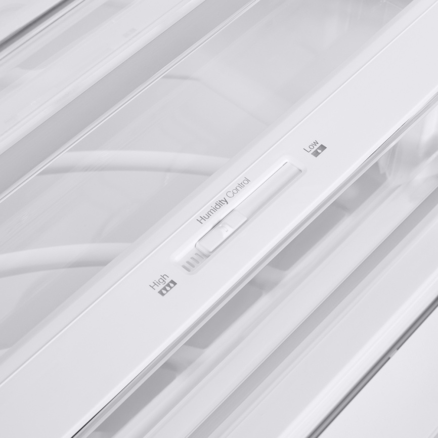 Двухкамерный холодильник Maunfeld MFF185NFB Inverter No frost, черный фото 8