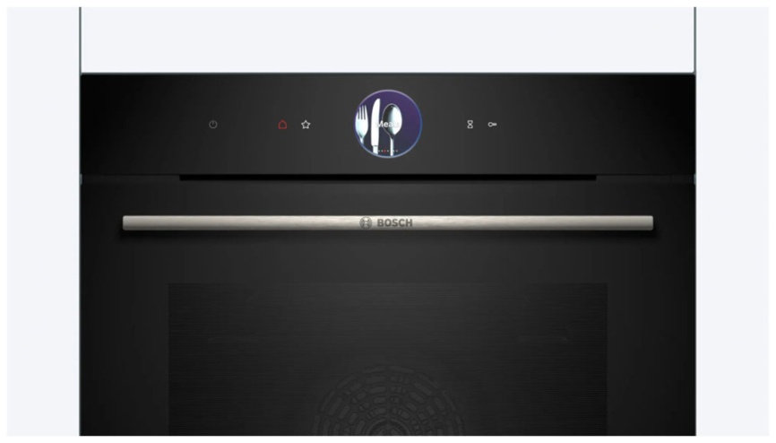 Электрический духовой шкаф Bosch HBG7764B1 59 см, 71 л, гриль и конвекция, черный фото 5