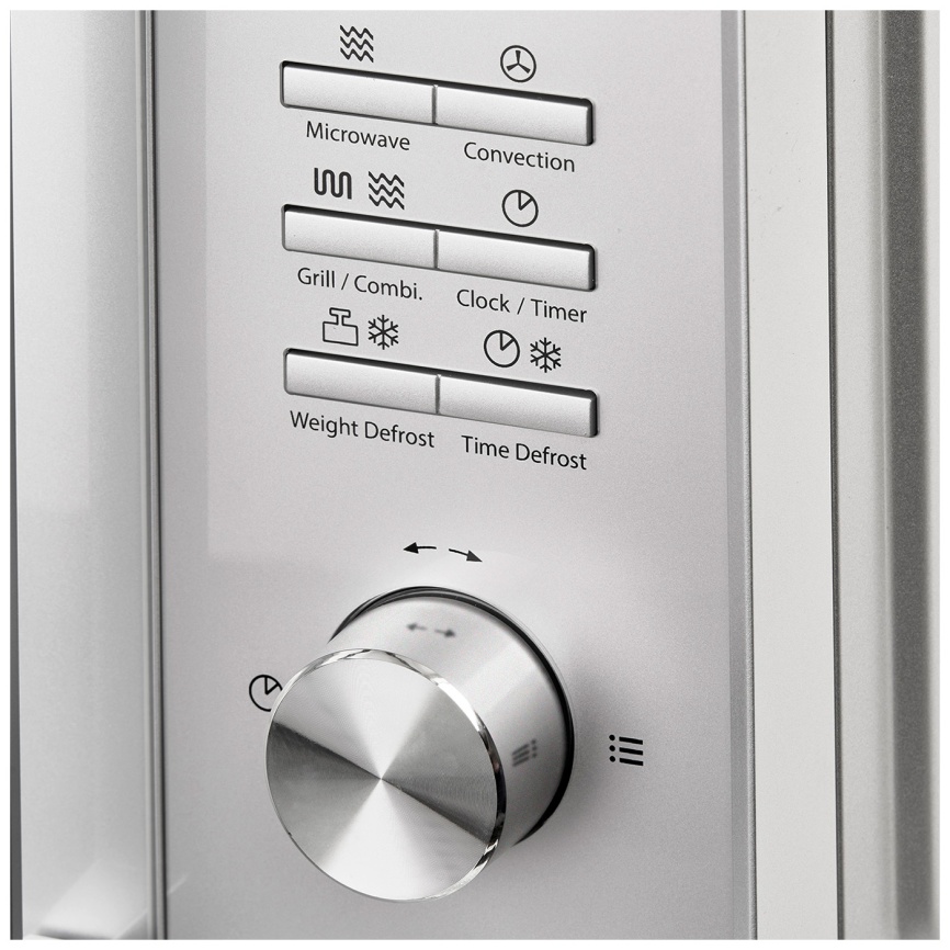Микроволновая печь - СВЧ Caso HCMG 25 Ceramic Chef, таймер, серебристый фото 4