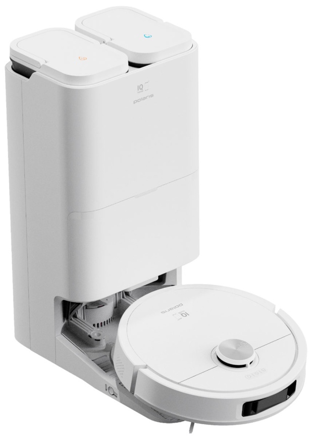 Робот-пылесос Polaris PVCRAC 7790 WIFI IQ Home, ,белый, со станцией самоочистки фото 3