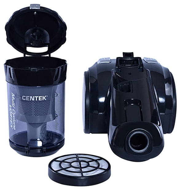 Пылесос напольный Centek CT-2524 Black/Grey фото 4