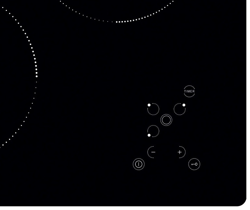 Электрическая варочная панель Gefest ПВЭ 4100 45 см, 3 конфорки стеклокерамика, черный фото 5