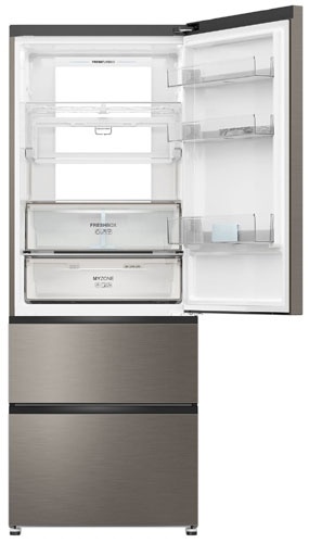 Многокамерный холодильник Haier A4F742CMGU1 No frost, серебристый фото 4