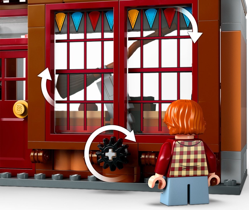 Конструктор Lego Harry Potter Магазин «Все для квиддича» и Кафе-мороженое 76452 фото 4