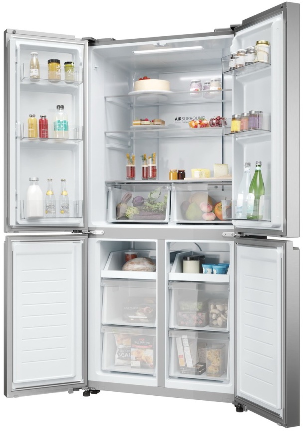 Многокамерный холодильник Haier HTF-425DM7RU No frost, белый фото 10