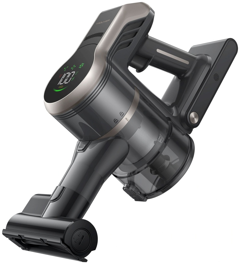 Пылесос вертикальный Trouver J40, 460Вт, серый/золотистый фото 2