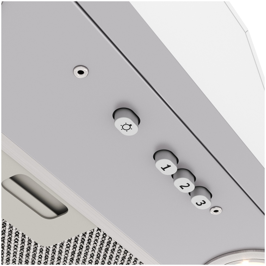 Вытяжка Elikor Врезной блок Flat 42П-430-К3Д КВ II М-430-42-559 белый/хром фото 8