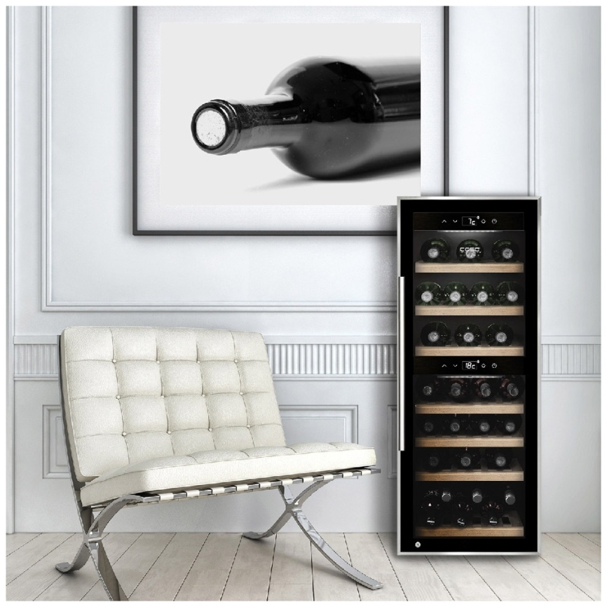 Винный шкаф Caso WineComfort 38 black фото 4