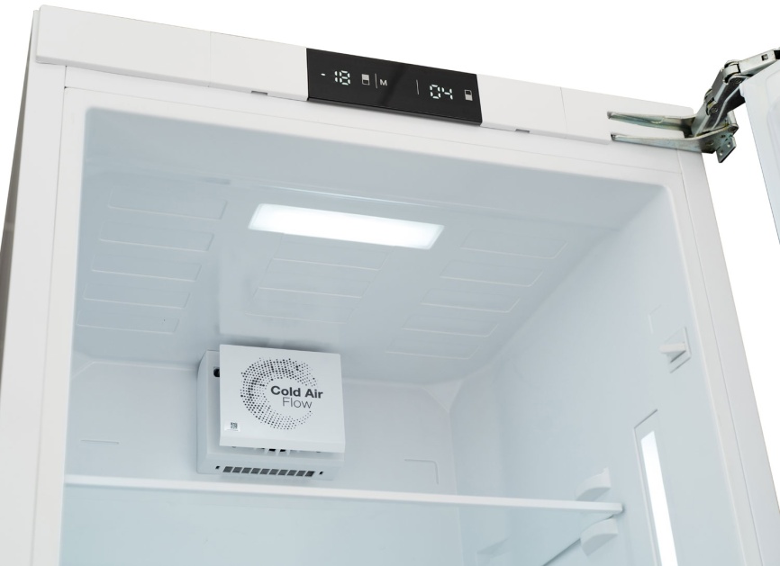 Встраиваемый двухкамерный холодильник Schaub Lorenz SLUE235W5 No frost, белый фото 4