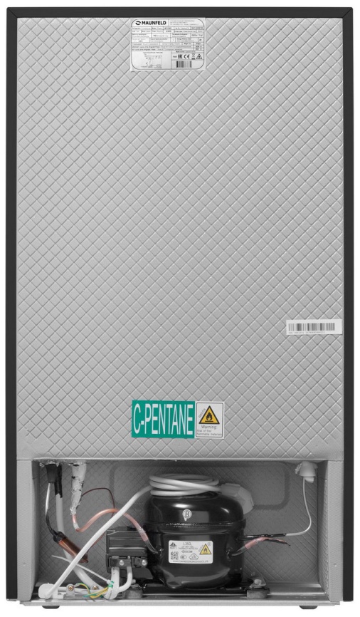 Однокамерный холодильник Maunfeld MFF83WD, коричневый фото 15