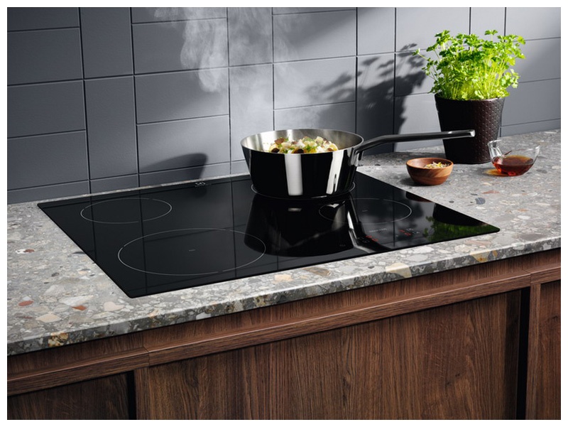 Электрическая варочная панель Electrolux EIB60420CK 59 см, 4 конфорки стеклокерамика, черный фото 8