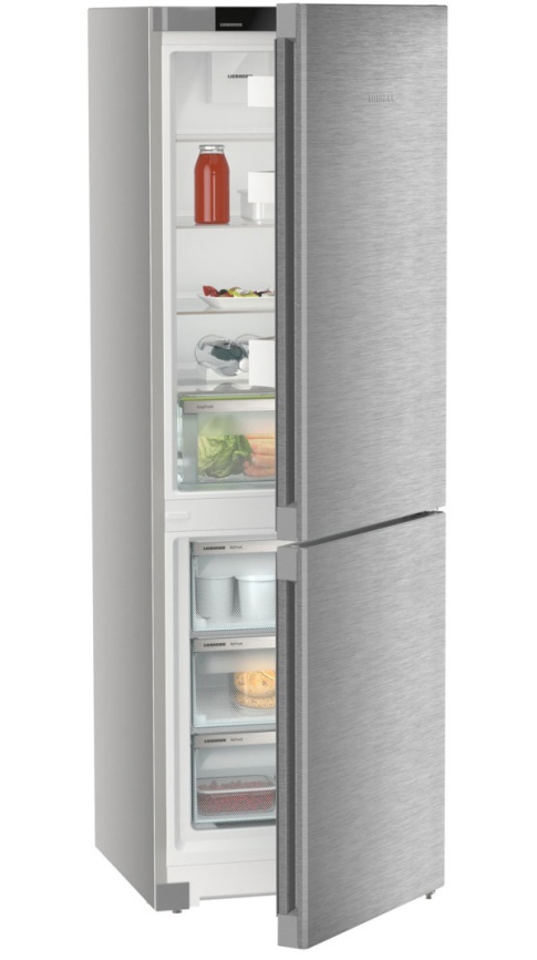 Двухкамерный холодильник Liebherr CNsdc 5203-22 001 No frost, серебристый фото 5