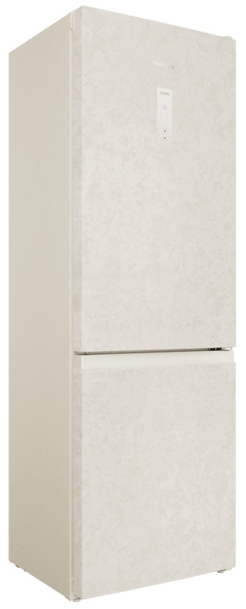 Двухкамерный холодильник Hotpoint HT 5180 AB No frost, бежевый фото 4