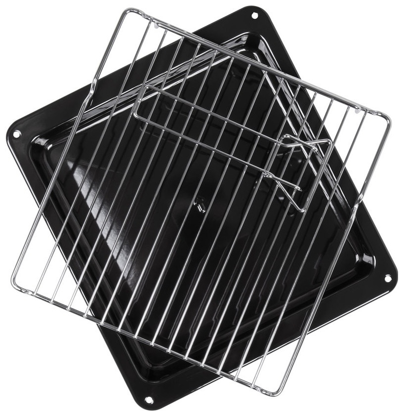 Электрический духовой шкаф Maunfeld EOEM516BG 44 см, 51 л гриль конвекция, бежевый фото 8