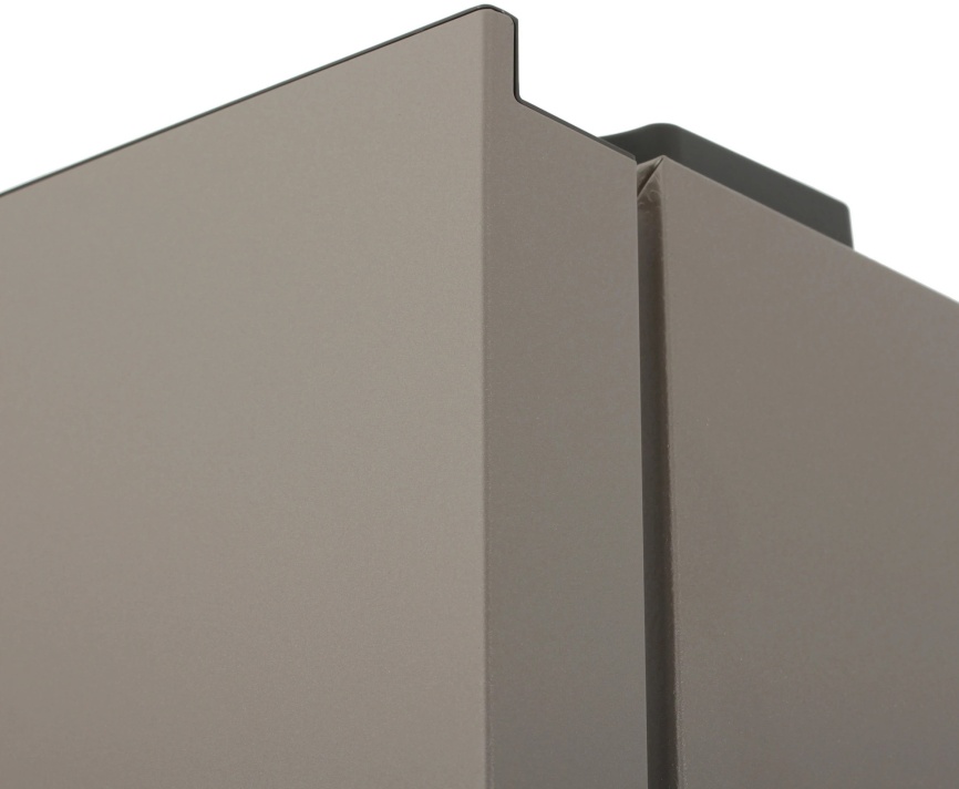 Двухкамерный холодильник Candy CFN6200G No frost, золотой фото 8