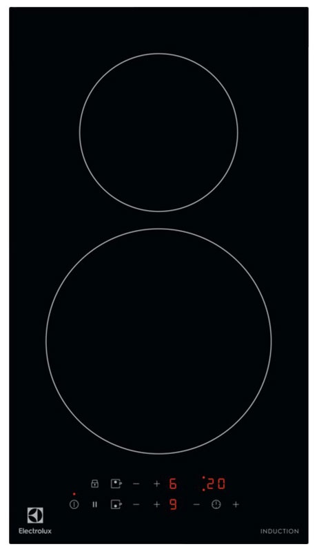 Электрическая варочная панель Electrolux LIT30230C 29 см, 2 конфорки стеклокерамика, черный фото 1