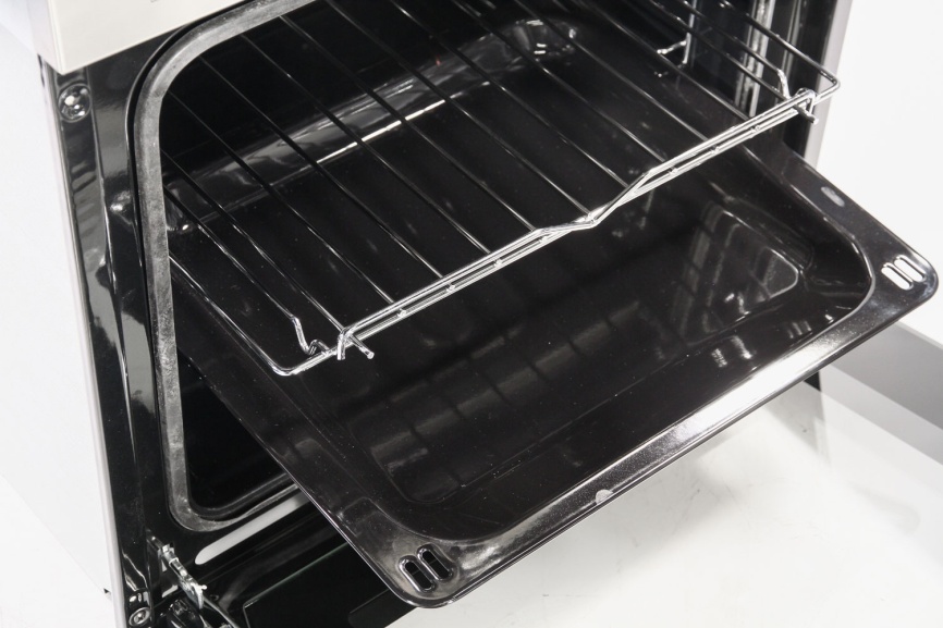 Электрический духовой шкаф De luxe 6006.07эшв-300 59 см, 64 л гриль конвекция, серебристый фото 3