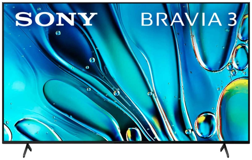 Телевизор Sony K-85S30 AF1, 85 дюймов, 4K Ultra HD, смарт ТВ, Google TV, черный фото 1