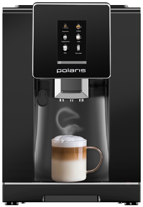 Кофемашина автоматическая Polaris PACM 2060AC, 20 Бар,  черный фото 3