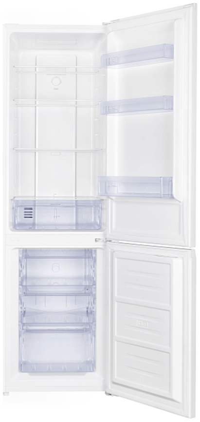Двухкамерный холодильник Kraft KF-NF291W No frost, белый фото 2