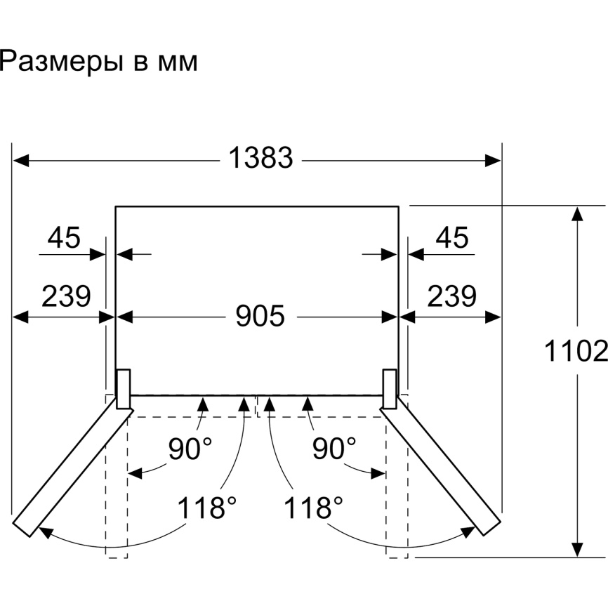 Холодильник BOSCH Bosch KFI96APEA фото 7