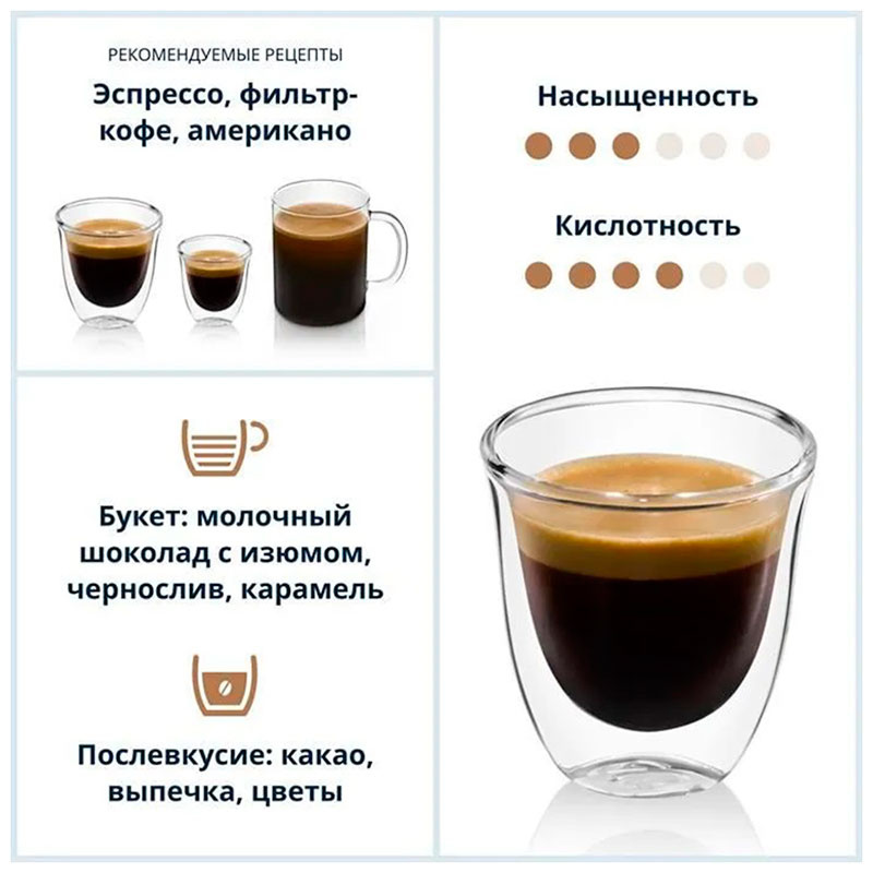 Кофе De’Longhi Signature coffee Africana selection blend, 1 кг фото 6