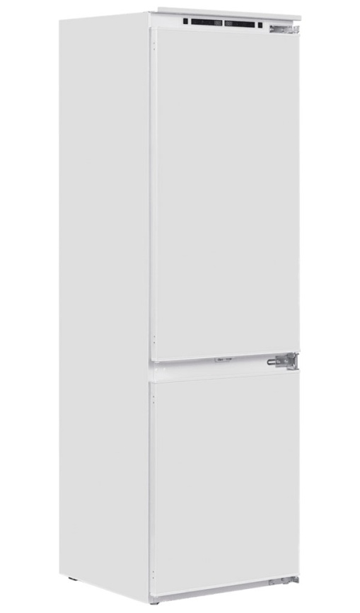 Встраиваемый двухкамерный холодильник Maunfeld MBF177NFFWGR Inverter No frost, белый фото 3