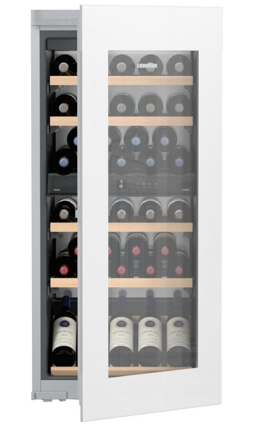 Встраиваемый винный шкаф Liebherr EWTgw 2383-26 001 белое стекло фото 2