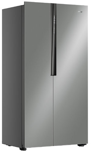 Холодильник Side-by-Side Haier HRF-523DS6RU No frost, серебристый фото 1