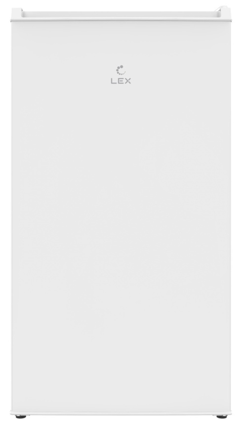 Однокамерный холодильник LEX LSD100W, белый фото 1