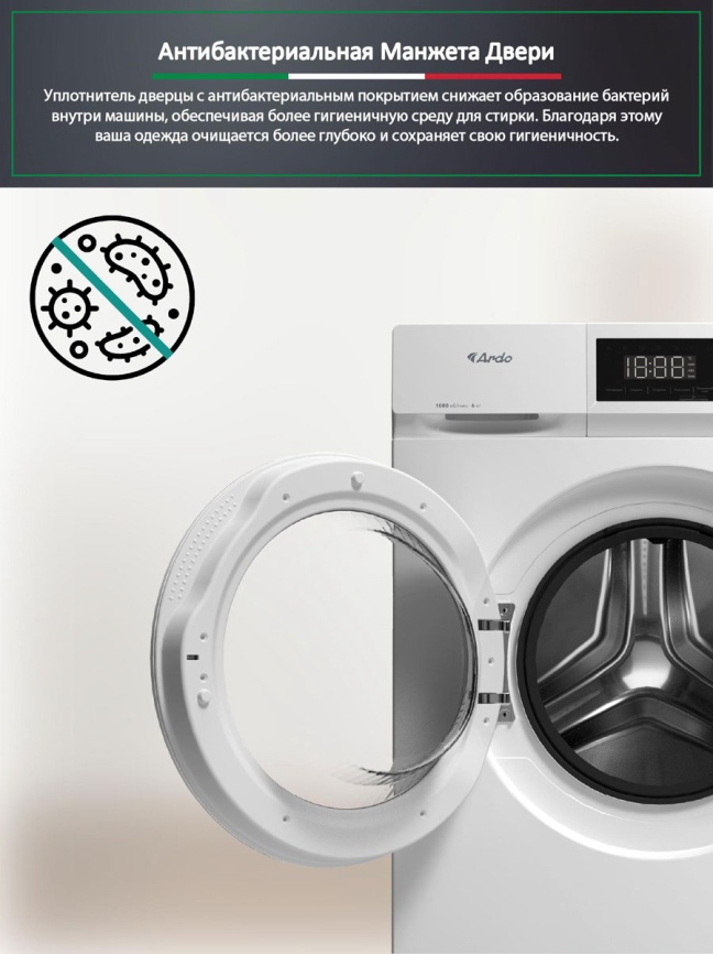 Стиральная машина Ardo WME610452UW2 фото 8