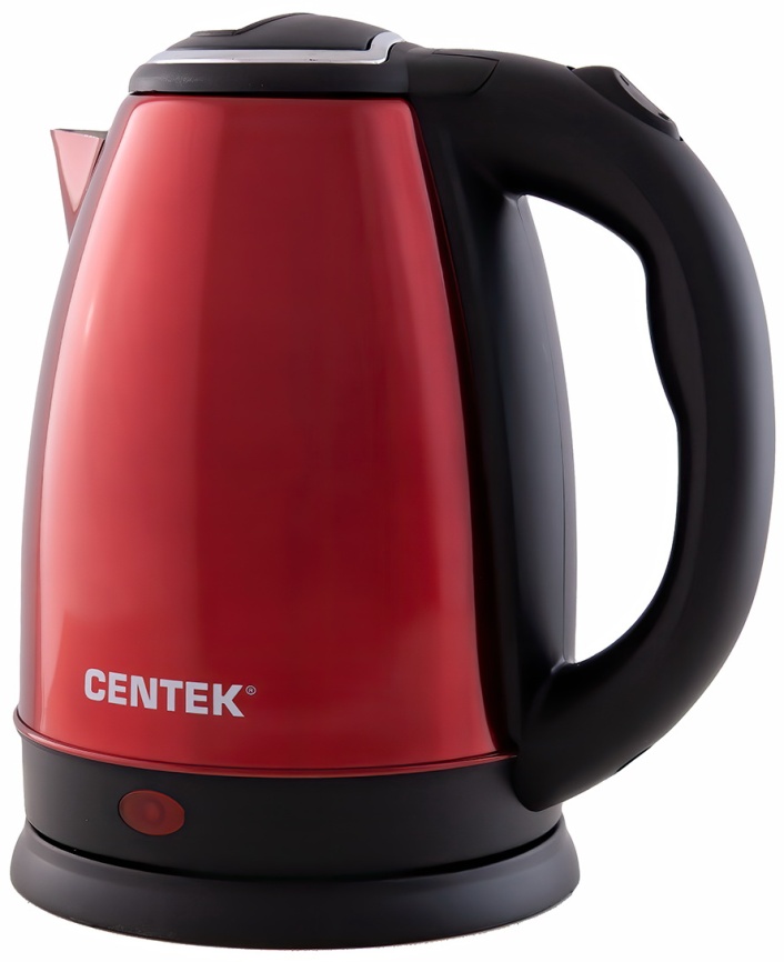 Чайник электрический Centek CT-1068 RED (красный) металл фото 6