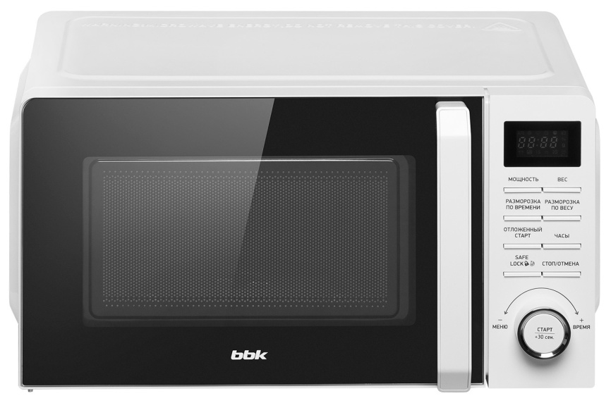 Микроволновая печь - СВЧ BBK 20MWS-720T/W, белый фото 5