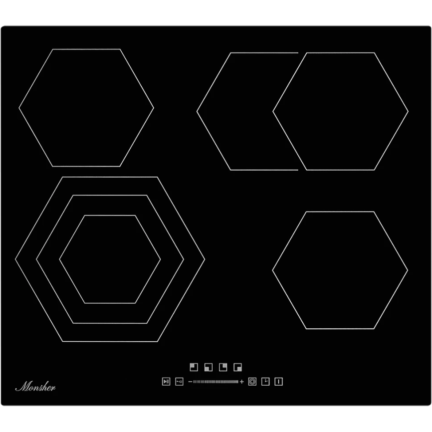 Встраиваемые электрические панели Monsher Встраиваемая электрическая варочная панель Monsher MHE 6019 фото 1