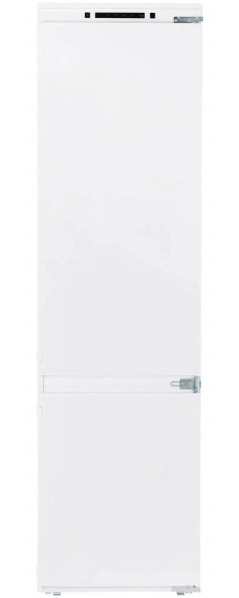 Встраиваемый двухкамерный холодильник Hansa BK318.3FVC No frost, белый фото 2