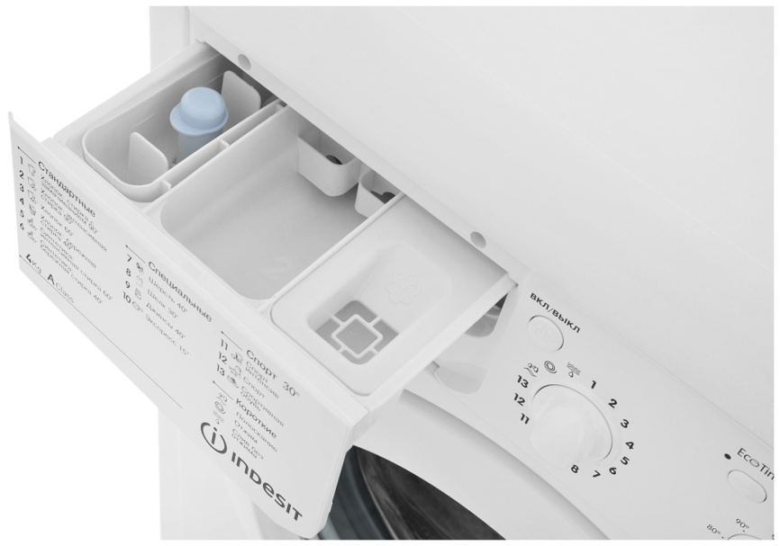 Стиральная машина Indesit Стиральная машина Indesit IWUC 4105 автомат 4 кг, 60 см, белый фото 10