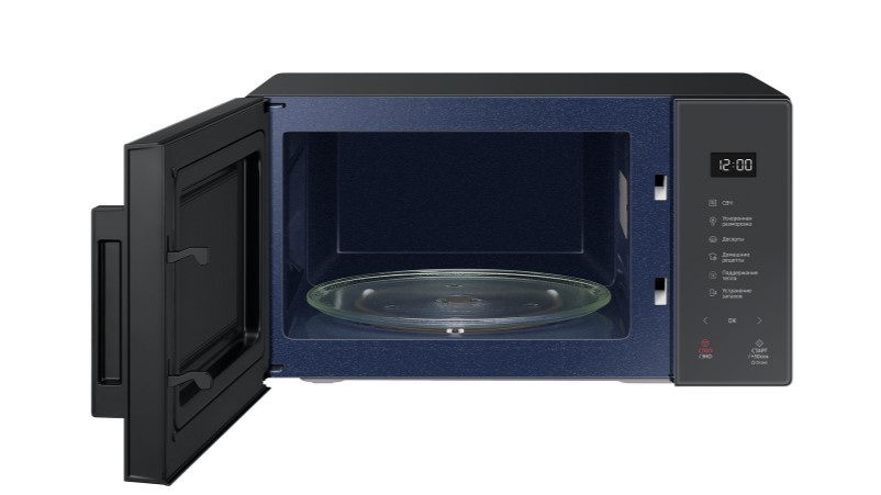 Микроволновая печь 23L SOLO MS23T5018AC/BW серый SAMSUNG фото 4