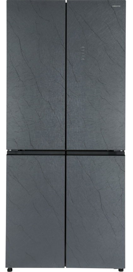 Многокамерный холодильник Hiberg RFQ-610G GS inverter No frost, серый фото 1