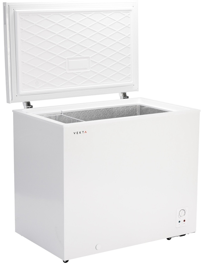 Морозильный ларь Vekta FR-270W02 A+ 270 л, белый фото 5