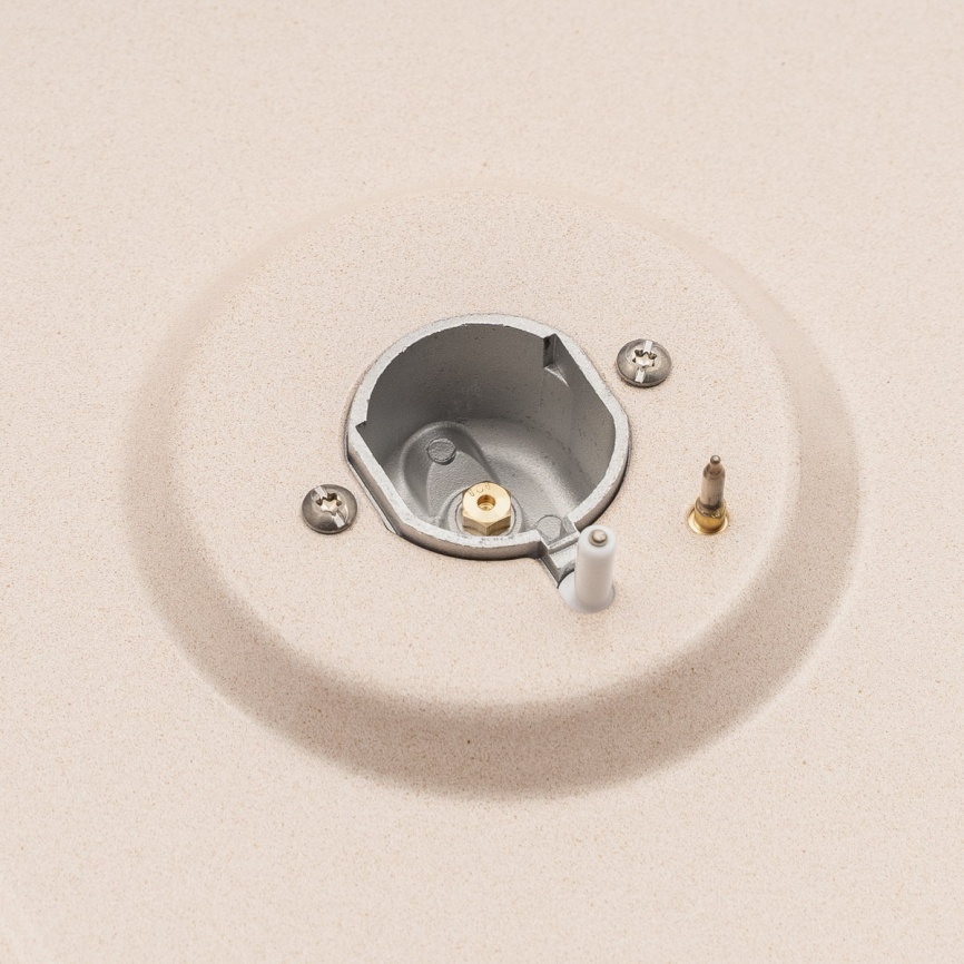 Газовая варочная панель De’Longhi OWF 46 PRO RUS 58 см, 4 конфорки электроподжиг газконтроль, бежевый фото 9