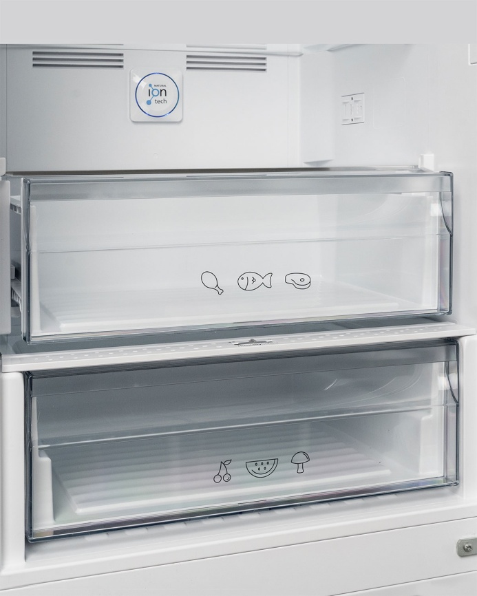 Двухкамерный холодильник Schaub Lorenz SLUS 379 W4E No frost, белый фото 12