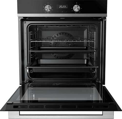 Электрический духовой шкаф Haier HOQ-K2ANN3BX 59 см, 72 л, гриль, черный фото 2