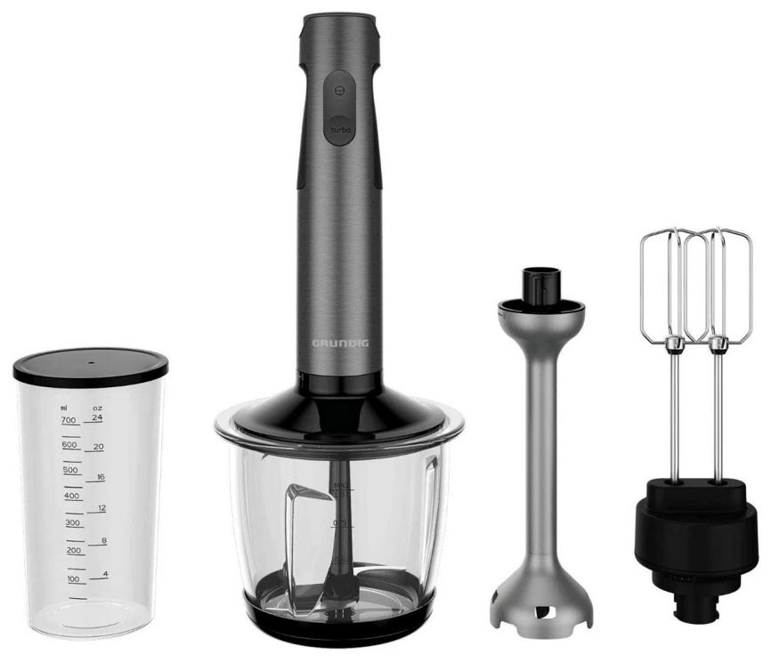 Погружной блендер Grundig BL 7180, Delisia Novus, нержавеющая сталь фото 2
