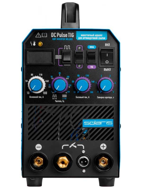 Инверторный аппарат аргонодуговой сварки Solaris TIG-200P фото 2