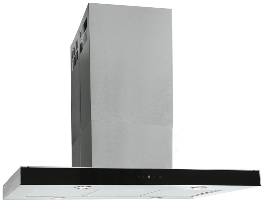 Вытяжка Elikor Агат Island 90Н-1000-Е4Д КВ I Э-1000-90-229 нерж/черный фото 1