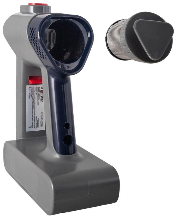 Пылесос вертикальный Endever SkyClean VC-304 (90709) синий/серый фото 4