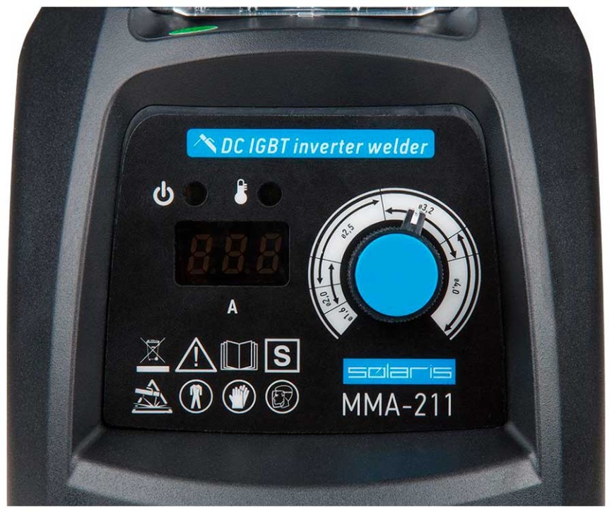 Сварочный аппарат Solaris MMA-211 фото 4